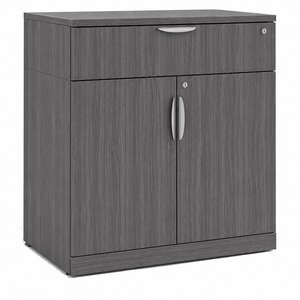 CLAST1022N, PL272 and PL113 DOUBLE DOOR CABINET - Coastal Gray