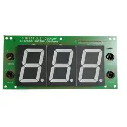 3 DIGIT DISPLAY SONIC SPINNER