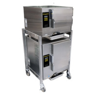 Accutemp E62081D060 Countertop 6 Pan Convection Steamer, Stainless Steel