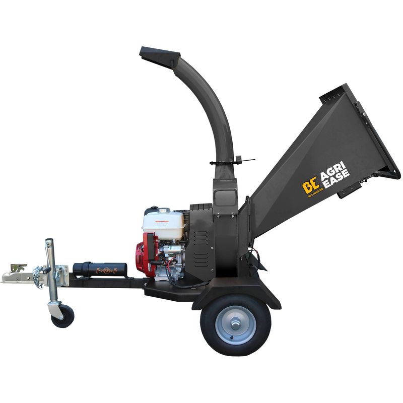 Braber Equipment 4" Flywheel Electric Wood Chipper ShredderBOOK
