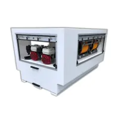 300 Gallon Space Saver Split Multi Tank - 200/50/50 Side 1