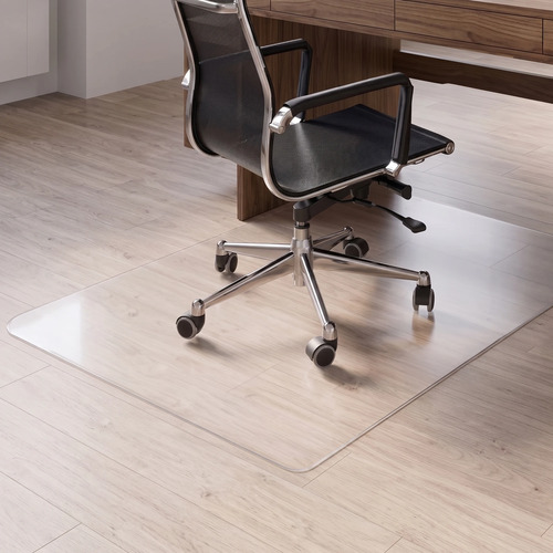 Rectangular Clear Chair Mat for Hardwood Floor 45" x 60"