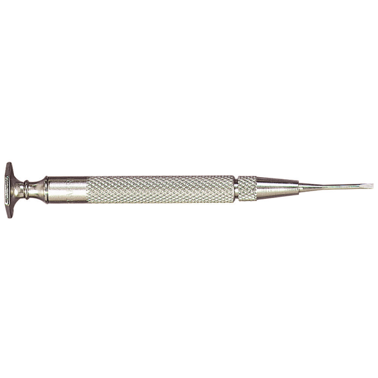 STARRETT 555B Jewellers Screw Driver, .055In (1.4mm) Blade
