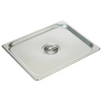 Winco SPSCH SPSCH 1/2 Size, Solid Steam Table Pan Lid