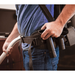 Tornado Pac-Vac 6 Roam hip belt with tool holster in use