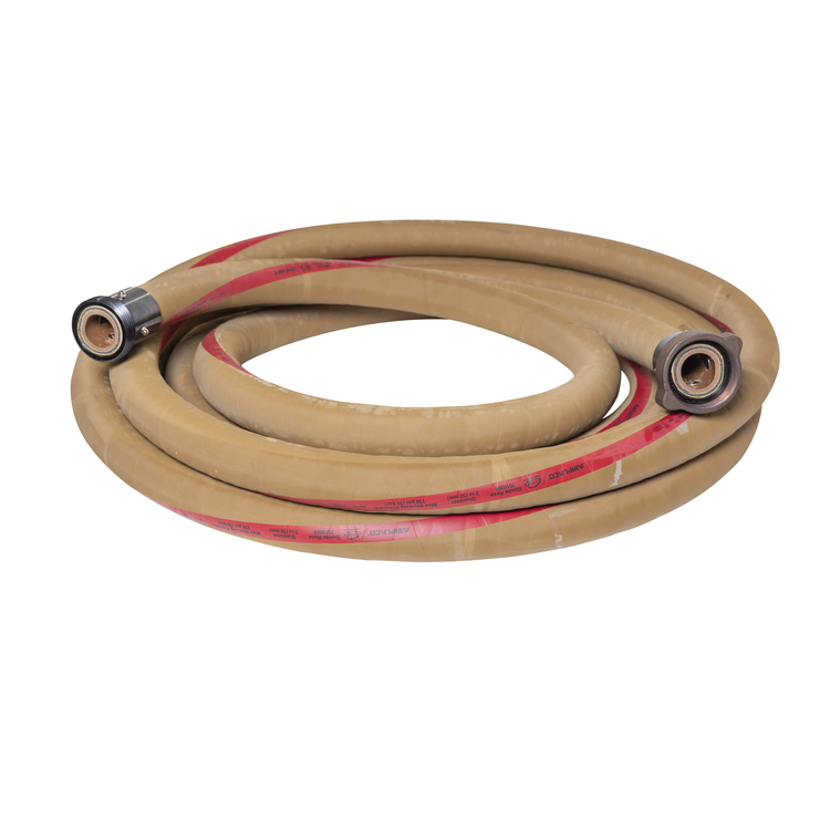 Pro Series 2" X 50' Nozzle Hose, Assembled w/All Aluminum Couplings