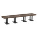 PALAR7168N - 14ft. Arena Conference Table with Black Palmer Base