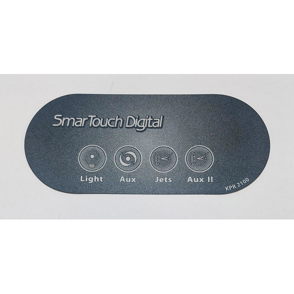 ACC KPR2100 5-Button Topside Overlay 80-KPR2100-OL