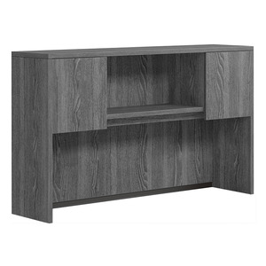 CLAHU3001- Hutch with 2 Laminate Doors- Newport Gray