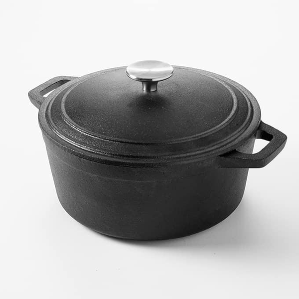 Large Cast Iron Casserole Pots