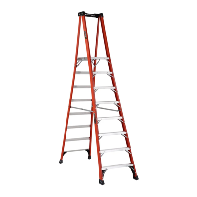 Platform Stepladder - Fibreglass - 8' - 375 lb Capacity