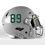 1 Color Custom Font Die Cut Number Decals