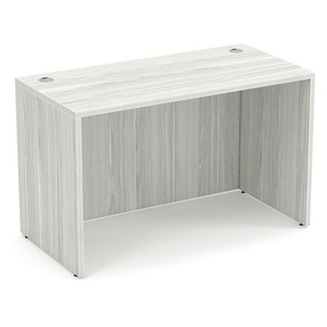 PL104 24x48 DESK SHELL- SILVER BIRCH