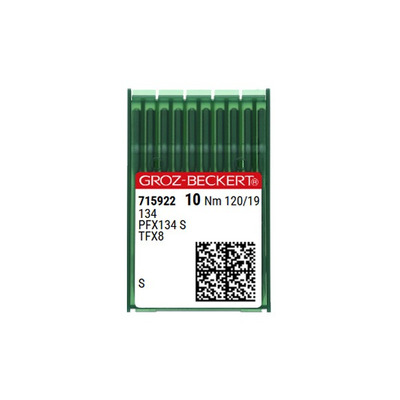 Groz-Beckert Needles, Size: 120/19, Point Style: S