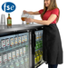 FSE 60 Inch Narrow Bar Back Refrigerator Cooler