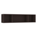 PL1044OH - 71" ELEMENTS SERIES OPEN HUTCH- Espresso