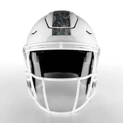 Military Appreciation Camo Football Helmet Stripes - Style 2