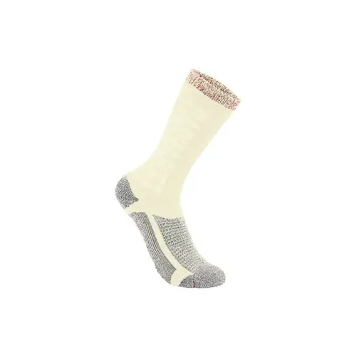 CARHARTT SC2640 - Midweight Waffle Steel Toe Crew Sock - Natural