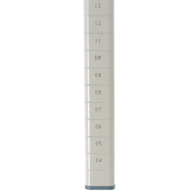 MetroMax MQ63UPE Mobile-Ready Industrial Shelving Post, Epoxy Coated Steel, 63" H