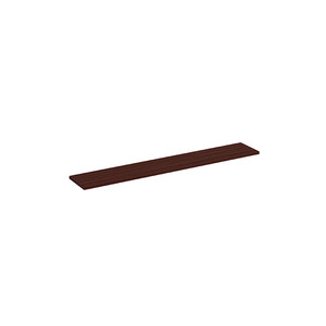 PBTR71 71" STRAIGHT TRANSACTION TOP - MAHOGANY
