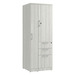 CLAST1018N, PL286/287 NARROW WARDROBE, CABINET, BOX/BOX/FILE - Silver Birch