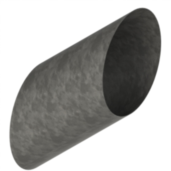 254mm Wall Sleeve 500mm 45 Degree - (To Suit 6" TW)