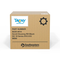 Tacony - B220-4014 - Scroll Housing RH Black DC 10 Series R10 S10 M500
