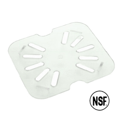 Thunder Group Plpa7140Ds 1/4-Size Polycarbonate Food Pan Drain Shelf