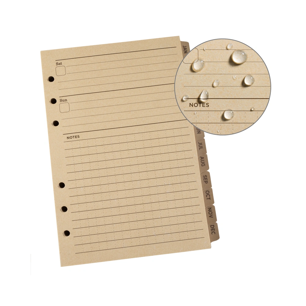 Standard Weekly Planner Refill