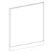 P5348 NON-POWER Webb Panel - 53"H x 48"W Aspen Fabric, Silver