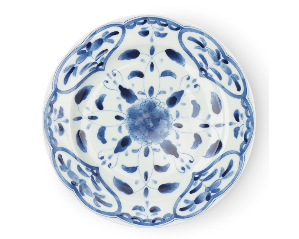 Blue & White Plate 9.25"