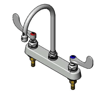 T&S Brass B-1142-04 Faucet Workboard Deck Mount