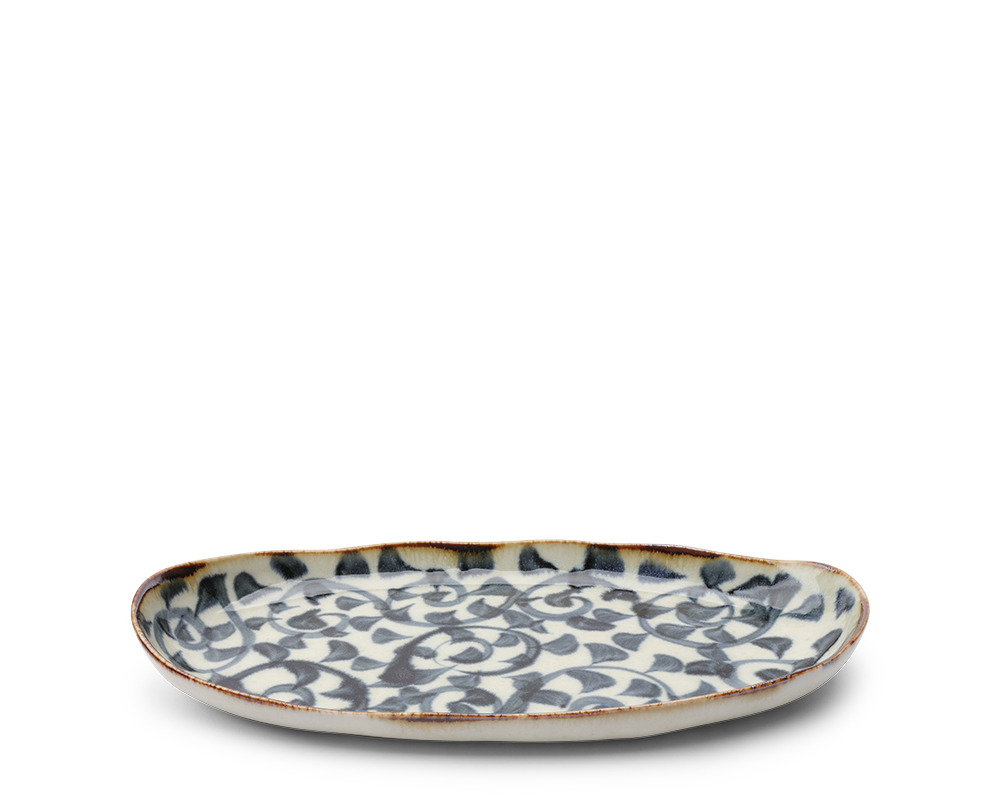 Takokarakusa Serving Plate 10.25"