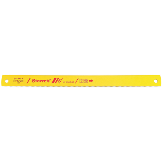 STARRETT BS1810-6 18 x 1-3/8 x .062 x 10T, Bi-Metal
