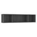 PL1044OH - 71" ELEMENTS SERIES OPEN HUTCH- Coastal Gray
