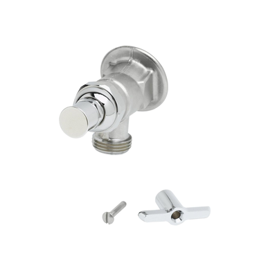 T&S Brass B-0731-POL Sill Faucet 3/4" Flanged Female Inlet