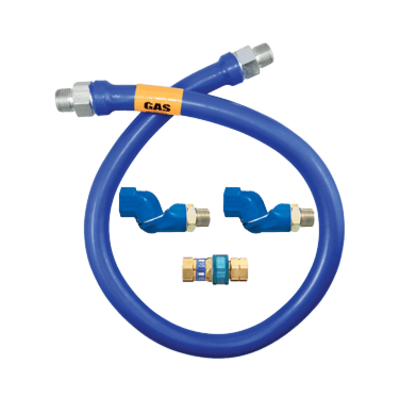 Dormont Manufacturing 1650BPQ2S36 Dormont Blue Hose Moveable Gas Connector Hose Assembly 1/2" Dia.