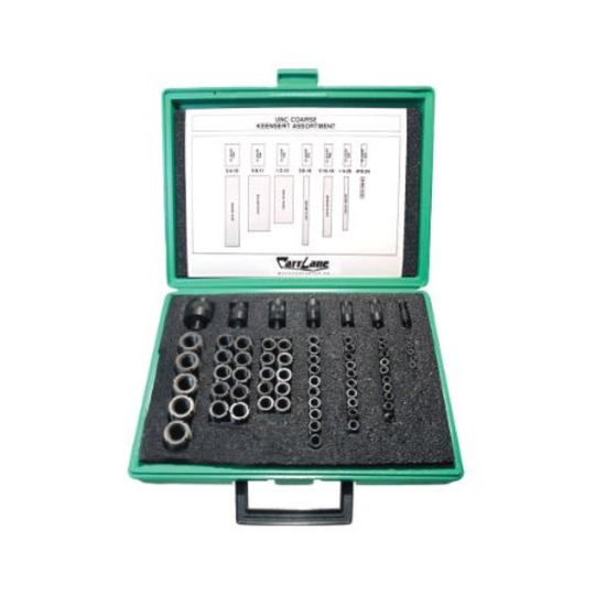 Carr Lane CL-1-KS-C Key Insert Assortment - Steel (UNC Coarse Thread)