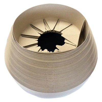 Coil Protector - 3" x 3" x 0.50" x 250' - Recycled Chipboard