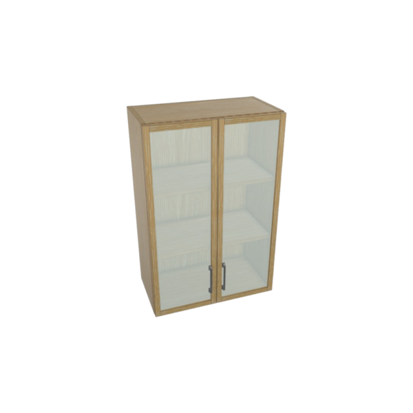 Empire Glass Door Wall Cabinet Kit - 24”x 36” X 13”