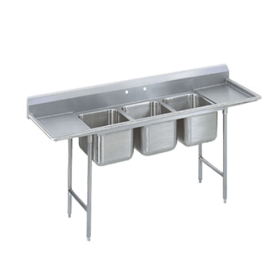 Advance Tabco 93-3-54-24RL Regaline Sink 3-Compartment