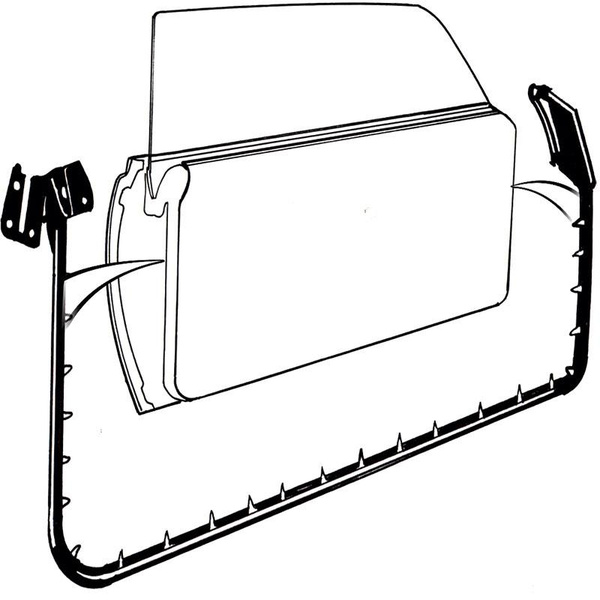 Sell 70-71 Ford Maverick Door Weatherstrip LH In Rice Lake, Wisconsin - Foto 6