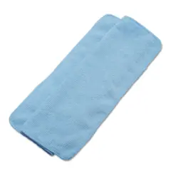 1889795 BOARDWALK BLUE MICROFIBER CLOTHS, 16 X 16" 24/PK