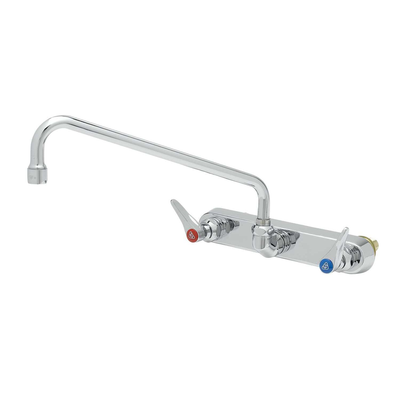 T&S Brass B-1128-XS-F12 Workboard Faucet Splash/Wall Mount