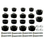 Body Mounts and Hardware Set - Convertible