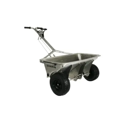 200lb Stainless Steel Professional Rock Salt Drop Spreader