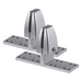 DUAL UNDERMOUNT SCREEN BRACKET PAIR- SILVER