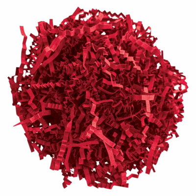 Crinkle Paper Shreds - Red