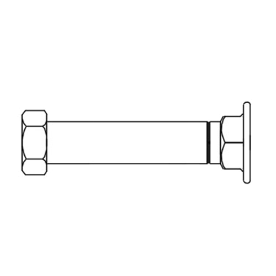 T&S Brass B-0442 Inlet Extension Adds 4-1/2" to Standard