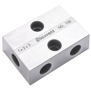 STARRETT 706AZ Inspection Block, Single, 1"X2"X3"